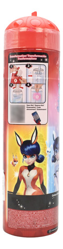 Miraculous Ladybug Transformacion Sorpresa Playmates Roja Da