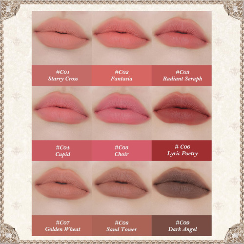 Batom Flower Knows Little Angel Lip Mud Matte 3,5 Ml C06