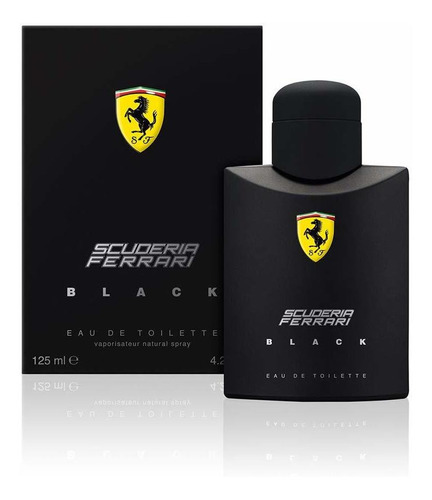 Perfume Scuderia Ferrari Black Original - mL a $840