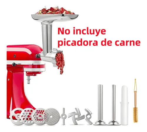Accesorio Aditamento Moledora Carne Para Kitchenaid Acero