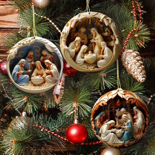 Decoración Navideña Con Calendario De 24 Días De Adviento