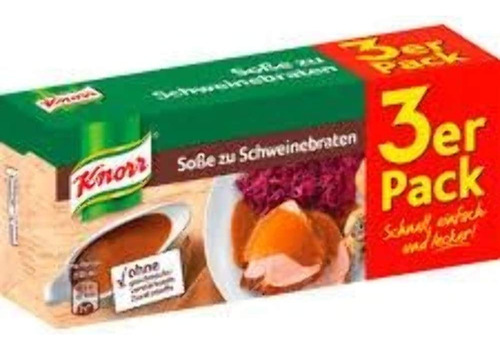 Knorr Salsa Para Cerdo Asado, Paquete De 3