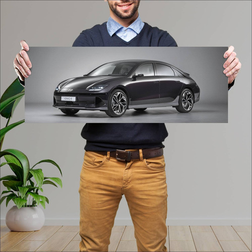 Cuadro 30x80cm Auto 2022 Hyundai Ioniq 6 Auto 233