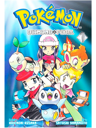 Pokémon Diamond and Pearl 01 de Hidenori Kusaka editora Panini Brasil LTDA capa mole em português 2022