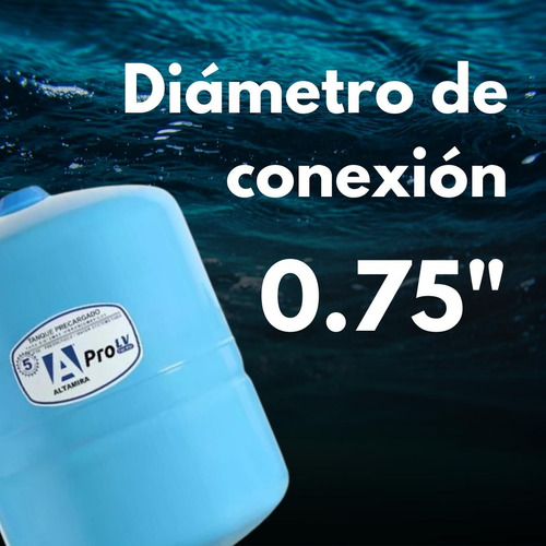 Tanque Precargado Vertical 2.8lts 150 Psi Altamira