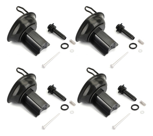 4x Kit Carburador Diafragma Émbolo Para Honda Cb400 Vtec
