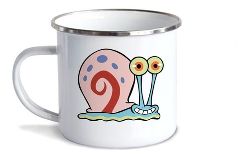 Taza Gary Happy Bob Esponja De Peltre (10oz=300ml)