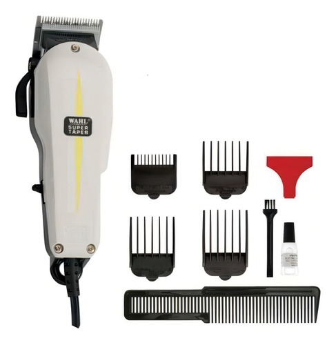 Cortadora De Pelo Wahl Professional Super Taper Blanca Blanco