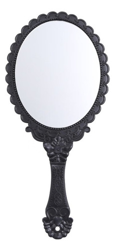 Espelho Portátil Abs+material De Vidro Handle Small Mirror