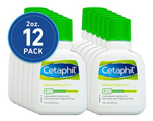 Pack De 12 Lociones Hidratantes Cetaphil