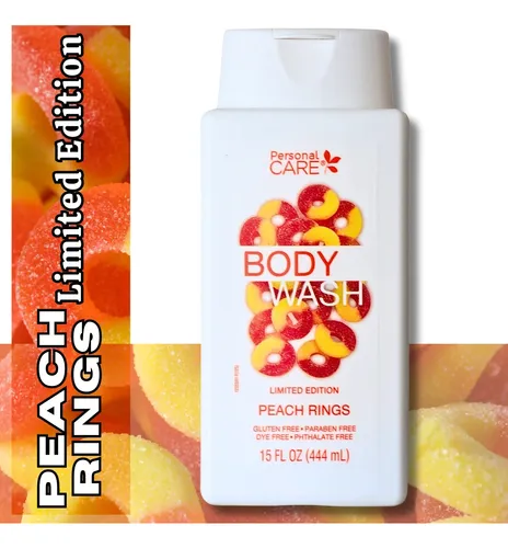Peach body wash discount