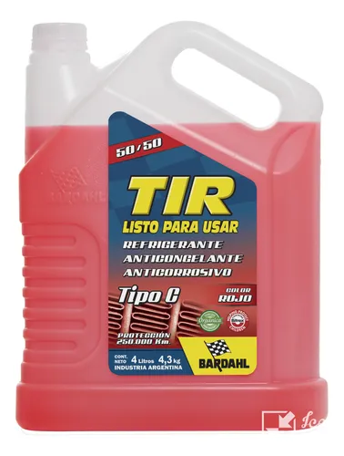 Bardahl Tir Rojo 50% 4l