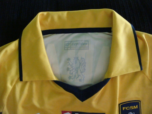 Camisa Futebol Sochaux Montbeliare França Lotto Jogo 2408