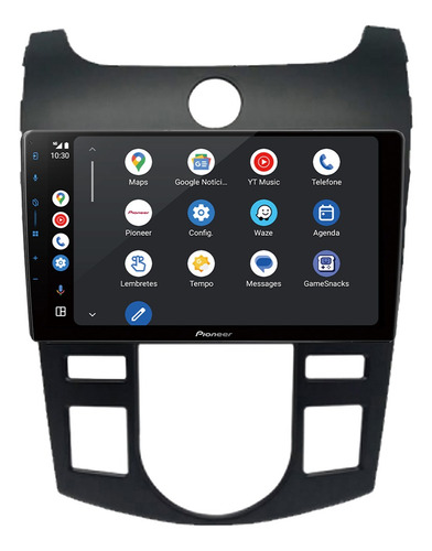 Multimidia Pioneer Kia Cerato 08/12 9p Carplay Android