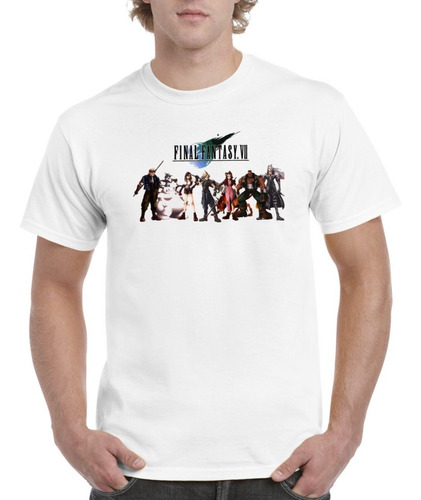 Playeras  Final Fantasy Personajes Modelos Unicos