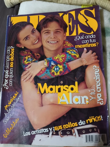 Marisol Mijares, Alan Gutiérrez, Yuri En Revista Eres 1995