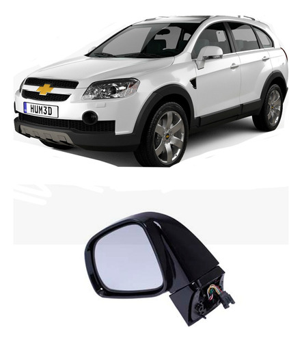 Espejo Izquierdo Electrico Chevrolet Captiva 2011 2013