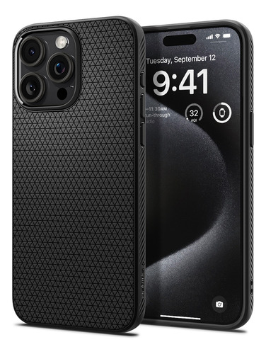 Case Spigen Liquid Air iPhone 15 Pro Max ( Funda Premium)