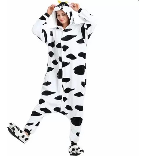 Pijama Fantasia Animais Adulto Unicórnio Vaca