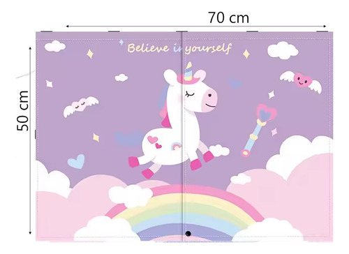 Cortina De Carro Para Ventanas Unicornio Úpale