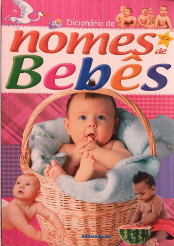 Livro Dicionário De Nomes De Bebês