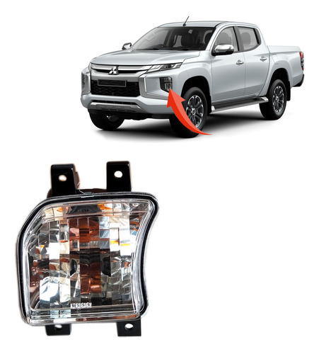 Farol Señalizador Izquierdo Para Mitsubishi L200 2019 2023