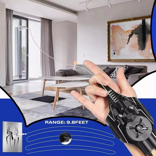 De Lanza Telarañas Spiderman Juego De Rol Para Niños G
