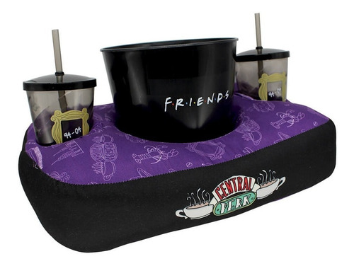 Imagem 2 de 3 de Kit Almofada Porta Pipoca Copos Friends | Zona Criativa