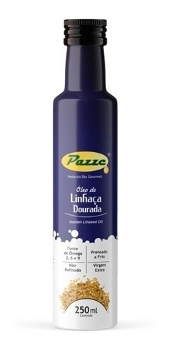 Óleo De Linhaça Dourada - 250ml - Pazze