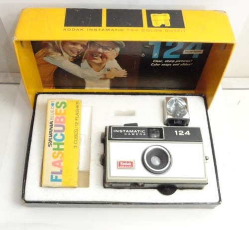 Camara Antigua Kodak Instamatic 124 /35mm 1970s (Usado)