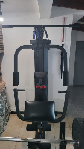 Multi Gimnasio Weider 80kg Negro Negro (Usado)
