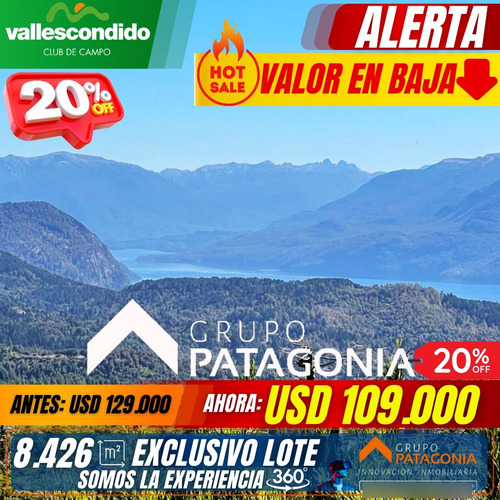 Valor En Baja!!! / Lote En Venta En San Martín De Los Andes, Vallescondido -club De Campo-