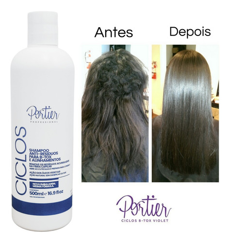 Portier Ciclos Shampoo Anti-resíduos 500ml Original + Brinde