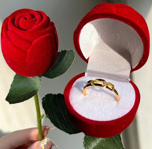 Increíble Anillo Cruzado En Forma De X Con Circonitas