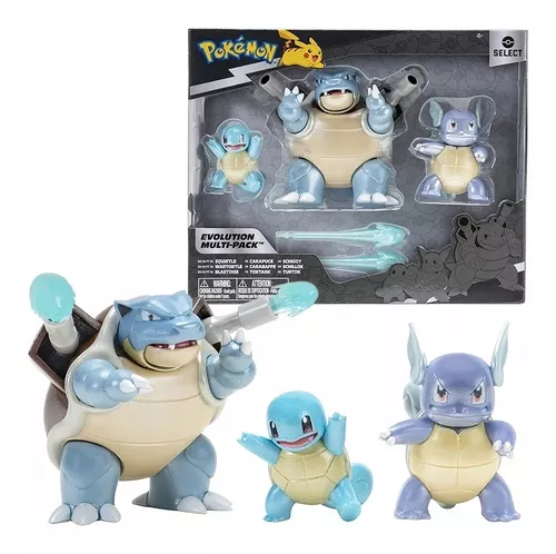 Pack Pokémon - 3 Figuras Evolution - Envio Aleatório