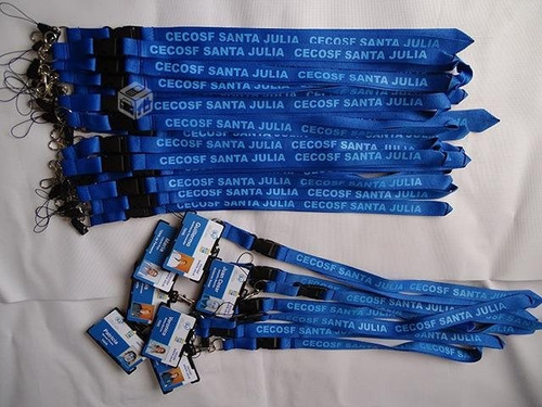 Imagen 7 de 10 de Credenciales Pvc Lanyard Personalizados