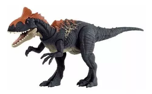 Jurassic World Figura Dinossauro Cryolophosaurus Rugidos e Ataques