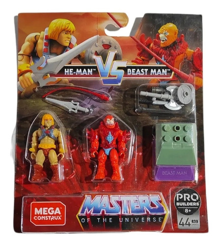 He-man Motu Mega Construx He-man Vs Beast Man 