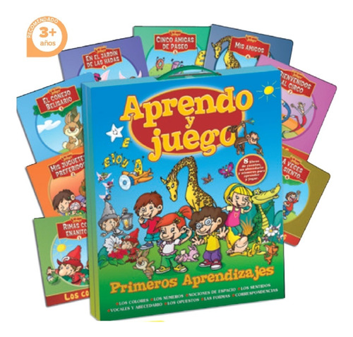 Libros Aprendo Y Juego: Primeros Aprendizajes 8 Tms Cd Clasa