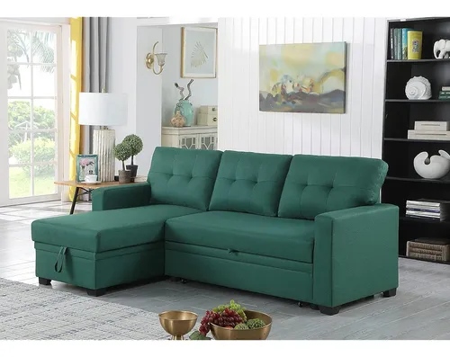 Sofá Cama En Forma De L Sofá Cama Extraíble Con Diván