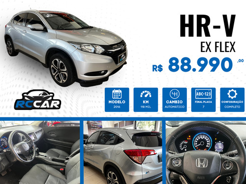 Honda HR-V 1.8 16V 4P EX FLEX AUTOMÁTICO CVT