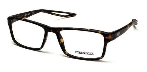 Lentes Oft lmicos Skechers Hombre Rectangular Armaz n Havana