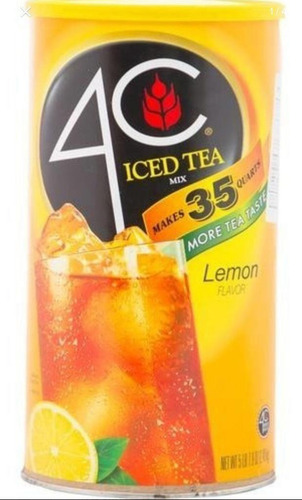 4c Té Frío De Limón