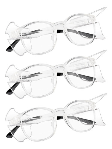 Lanon - Paquete De 3 Gafas De Seguridad Antivaho Con Protec.