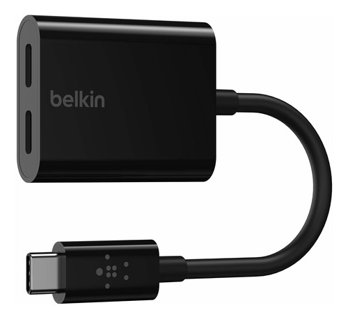 Adaptador Belkin Usb-c Divisor Audio Charge Usb-c Auricular 