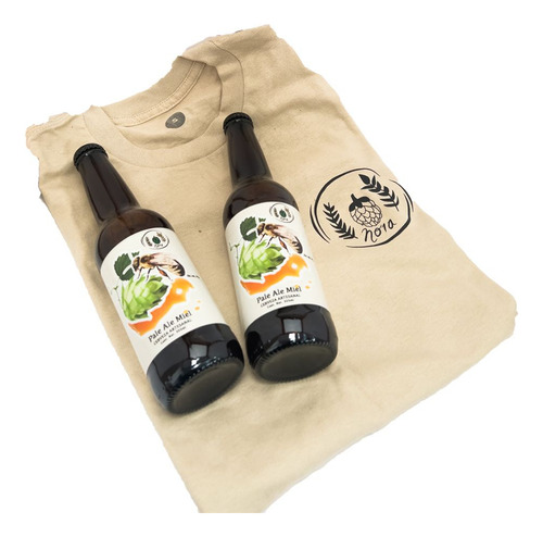Gift Duo Pack Cerveza Miel Nora De Mango Pale Ale C/camisa