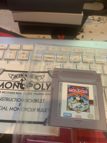 Monopoly Game Boy Nintendo (Usado)
