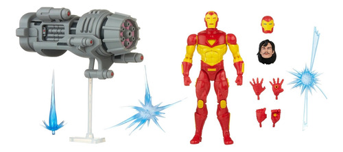 Modular Iron Man (proton Canon) Legends Series Deluxe Retro