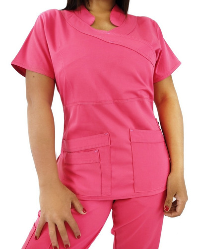 Uniforme Antifluidos Strech Mujer Traje Mayo Medico