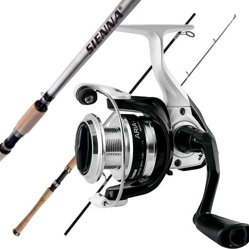 Combo Shimano De Variada Reel Okuma Fina 